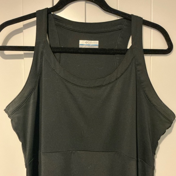 Columbia black racerback tank style dress - Picture 2 of 4